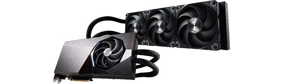 MSI SUPRIM Liquid hybrid cooling graphics card