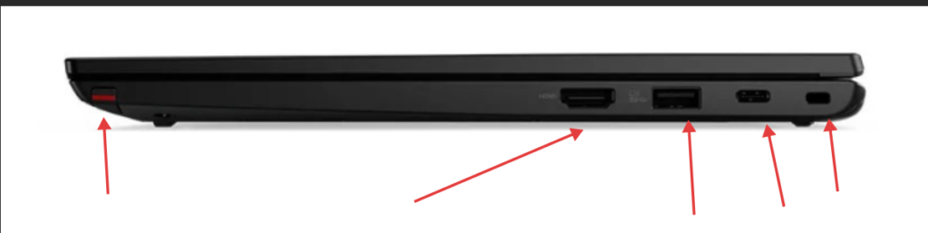 Testing right side USB and audio ports connectivity - infrareviewer.com laptop testing checklist